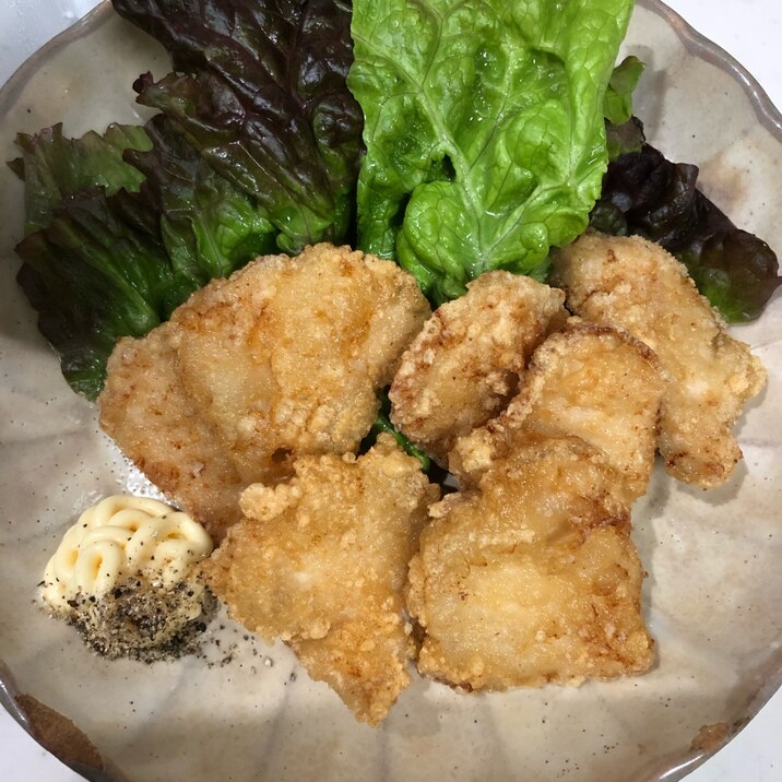 「スタミナ源たれ」で簡単!鶏むね肉の竜田揚げ